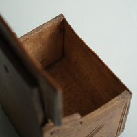 Wooden Wall Salt Box/France