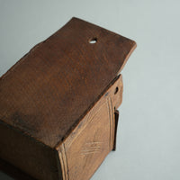 Wooden Wall Salt Box/France