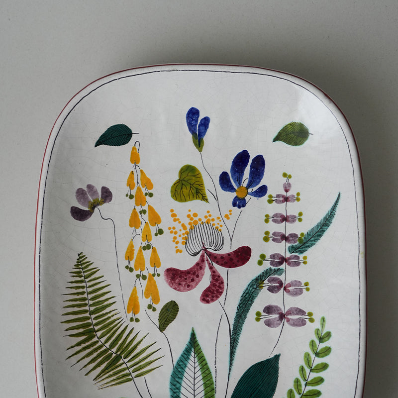 スウェーデンの５０年代を代表するスティグ・リンドベリの銀スクラッチの花瓶 北欧Vintage Stig Lindberg unique piece vase｜陶芸・ガラス
