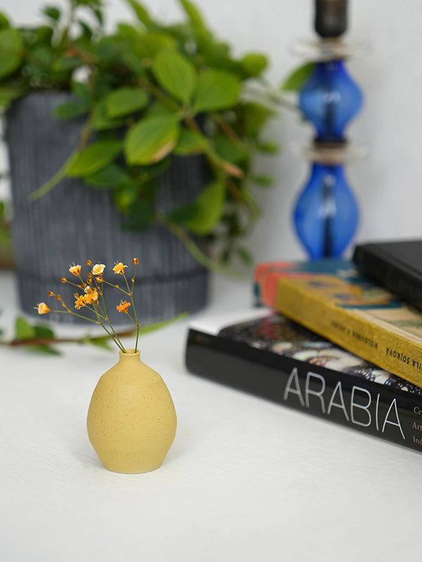 セラミックベース プチクレイン イエロー