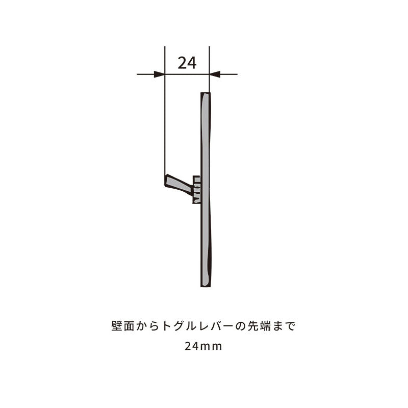 ステンレスプレート2スイッチ