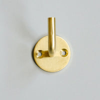 Brass Wall Hook Round