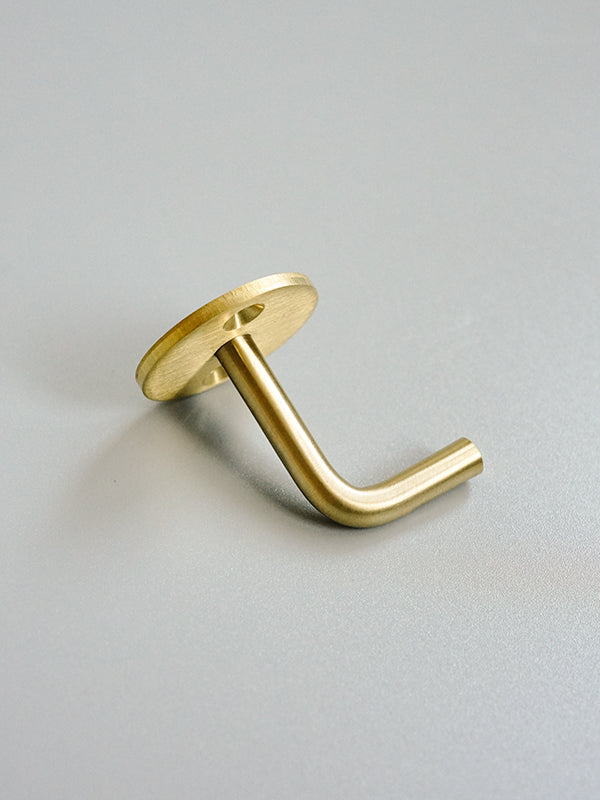 Brass Wall Hook Round