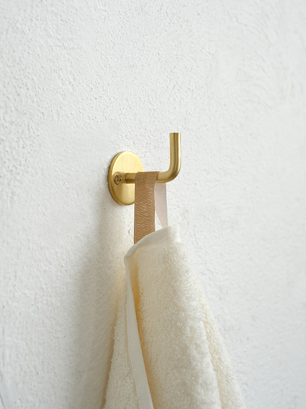 Brass Wall Hook Round