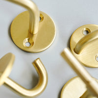 Brass Wall Hook Round