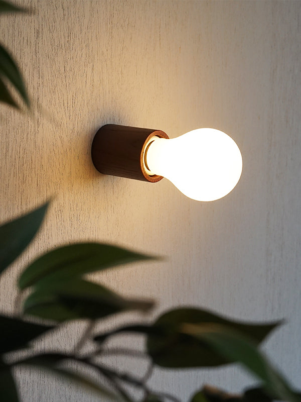 ウッドレセップカバー シリンダー brown