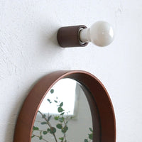ウッドレセップカバー シリンダー brown