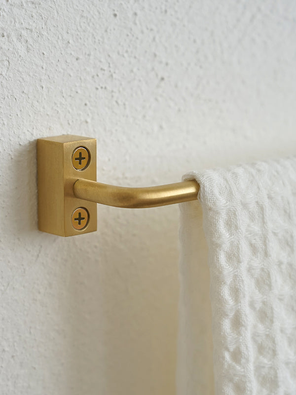 VOL シングルタオルバー ブラス | AXCIS ONLINE