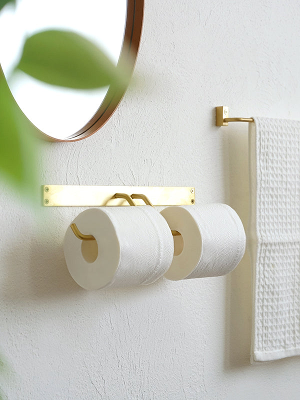 Brass toilet roll holder discount