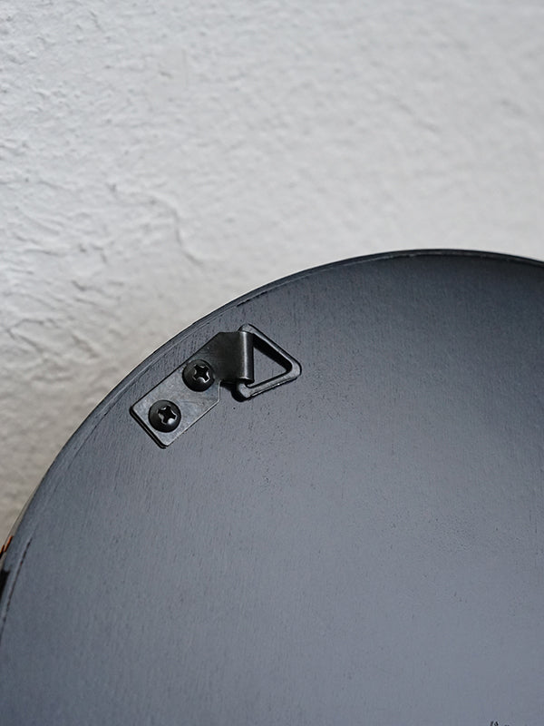 シェーカーラウンドミラー ブラック