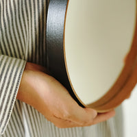 シェーカーラウンドミラー ブラック