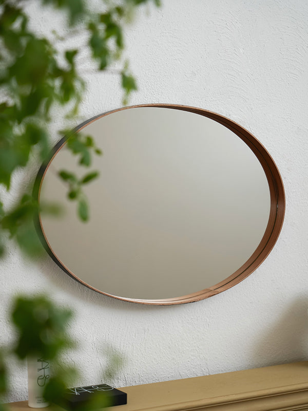 シェーカーオーバルミラーL ブラック