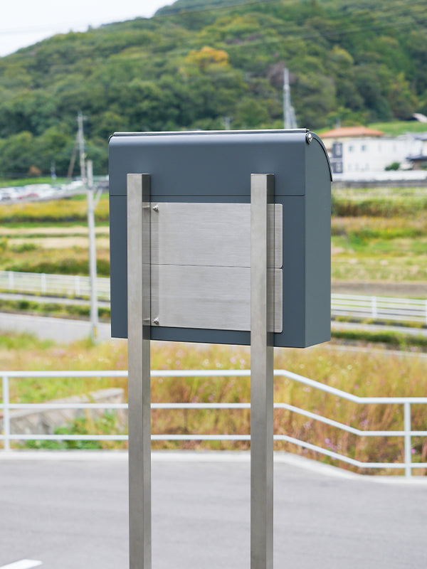 ステンレスポストスタンド スクエア
