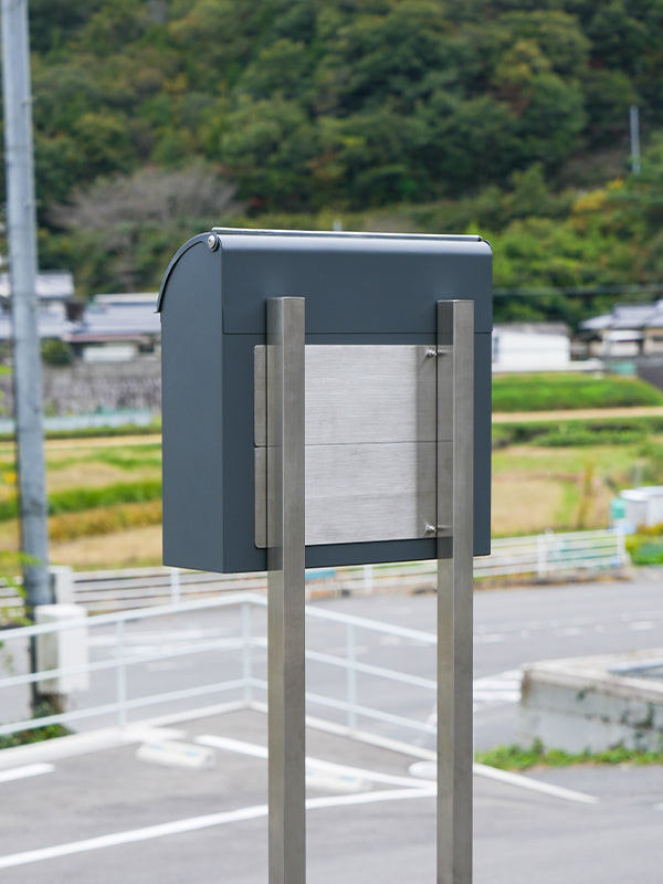 ステンレスポストスタンド スクエア