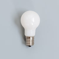 小型LED電球E17 乳白
