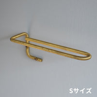 ren ブラスタオルハンガー