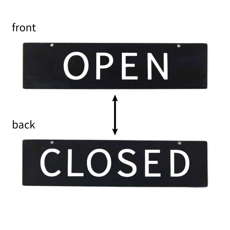 アイアンサイン OPEN／CLOSED