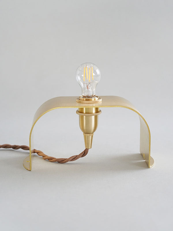 真鍮製アーム式ランプ 4灯 真鍮製アーム式ランプ 4灯