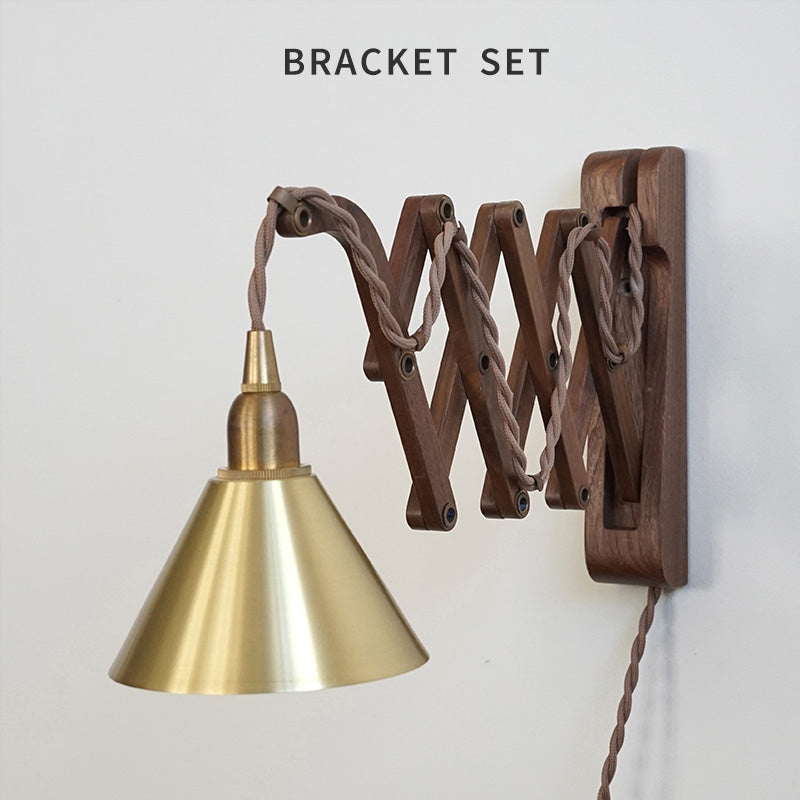 Wood Bracket SCISSOR ピエニ ブラス コニック【SET】
