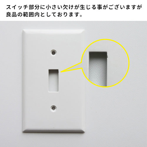 プラスチック 3口 スイッチプレート ホワイト | AXCIS ONLINE